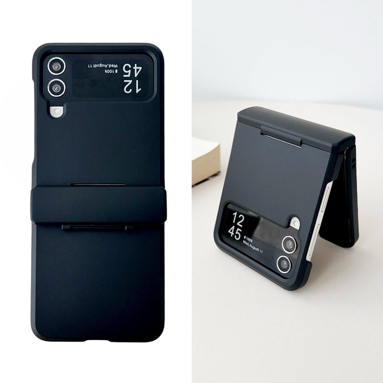 For Samsung Galaxy Z Flip3 5G Skin Feel PC Full Coverage Shockproof Phone Case(Black) - Galaxy Phone Cases by PMC TechLife | Online Shopping South Africa | PMC TechLife