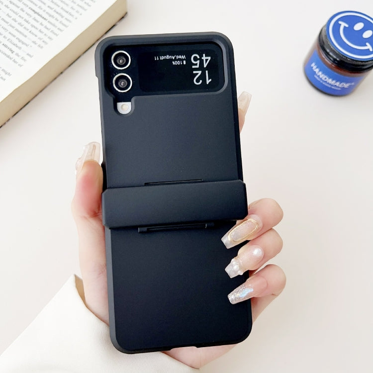 For Samsung Galaxy Z Flip3 5G Skin Feel PC Full Coverage Shockproof Phone Case(Black) - Galaxy Phone Cases by PMC TechLife | Online Shopping South Africa | PMC TechLife