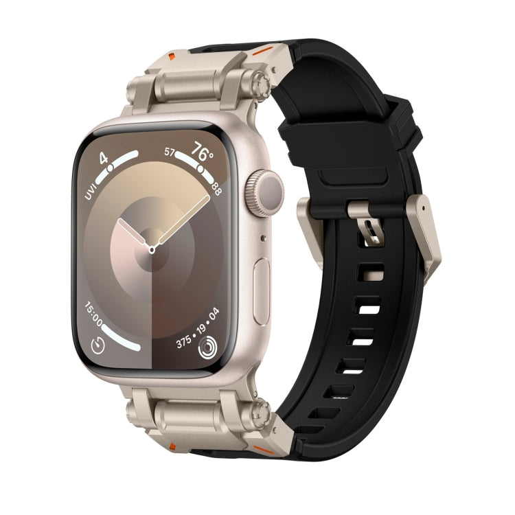For Apple Watch Series 7 45mm Explorer TPU Watch Band(Titanium Black) - free shipping - PMC TechLife - Order now!