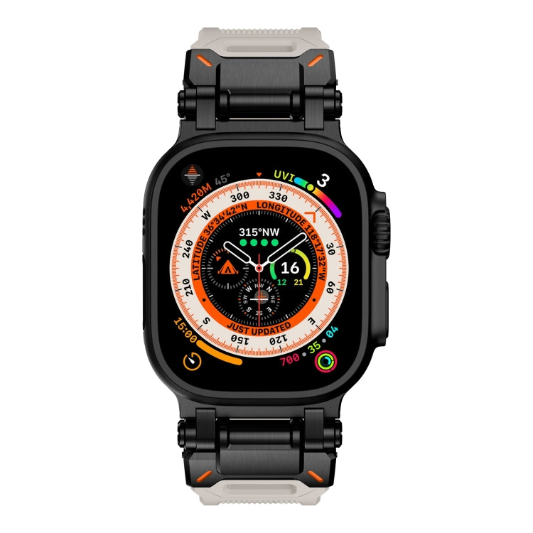 For Apple Watch Series 5 44mm Explorer TPU Watch Band(Black Starlight) - free shipping - PMC TechLife - Order now!