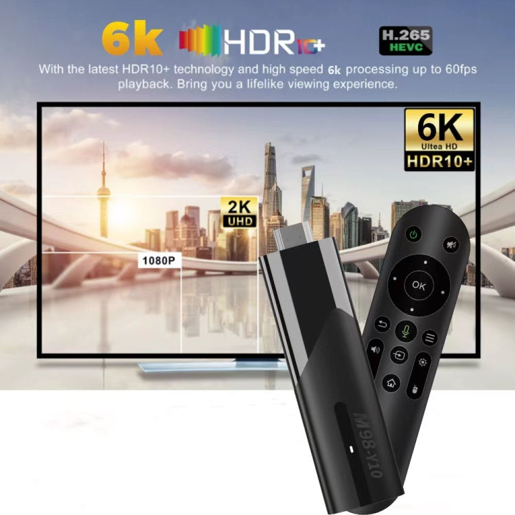 M98-Y10 Allwinner H618 Quad-Core ARM Cortex A53 6K HD Android TV Stick, RAM:2GB+16GB(US Plug) - free shipping - PMC Jewellery - Order now!
