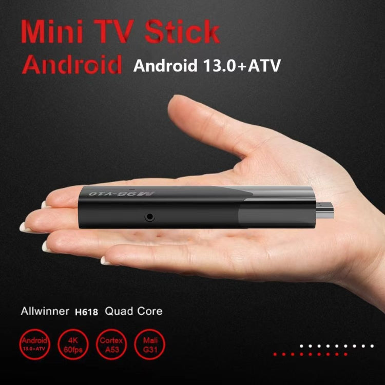 M98-Y10 Allwinner H618 Quad-Core ARM Cortex A53 6K HD Android TV Stick, RAM:2GB+16GB(US Plug) - free shipping - PMC Jewellery - Order now!