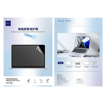 For MacBook Air 13.6 inch A2681 2022 ZGA Clear HD PET Laptop Screen Protector - Keyboard Protector by ZGA | Online Shopping South Africa | PMC Jewellery | Buy Now Pay Later Mobicred