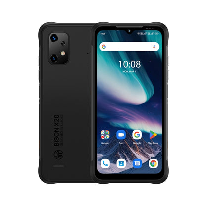 [HK Warehouse] UMIDIGI BISON X20, 6GB+128GB , Face ID & Side Fingerprint Identification, 6.53 inch Android 13 MediaTek Helio P60 Octa Core, Network: 4G(Graphite Black) - UMIDIGI by UMIDIGI | Online Shopping South Africa | PMC Jewellery