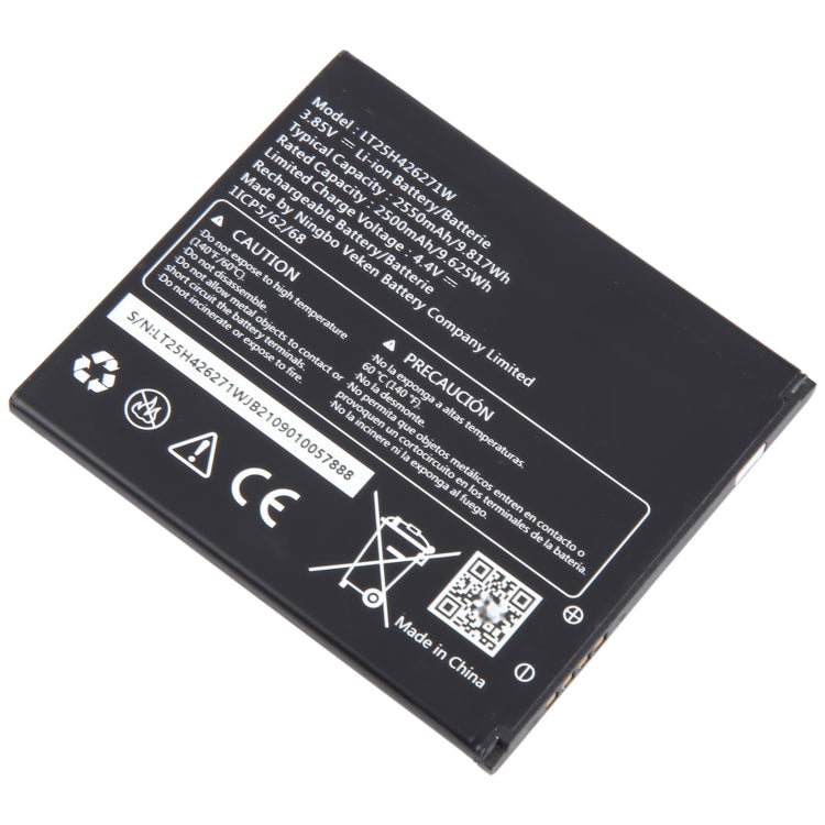 For Wiko SAS U307AS LT25H426271W 2550mAh Battery Replacement - Others by PMC Jewellery | Online Shopping South Africa | PMC Jewellery | Buy Now Pay Later Mobicred