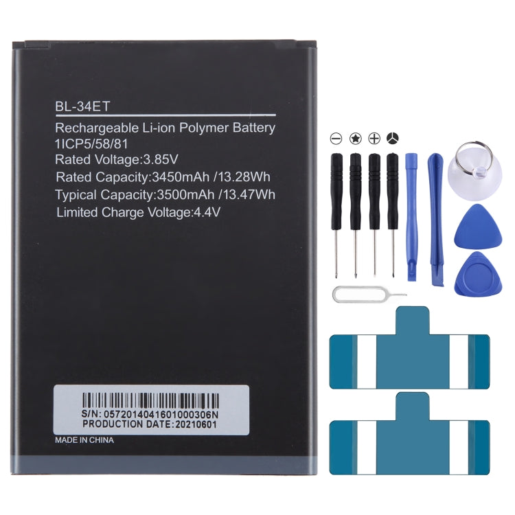 For Tecno Pop 3 BB2 BL-34ET 3500mAh Battery Replacement - Others by PMC Jewellery | Online Shopping South Africa | PMC Jewellery | Buy Now Pay Later Mobicred