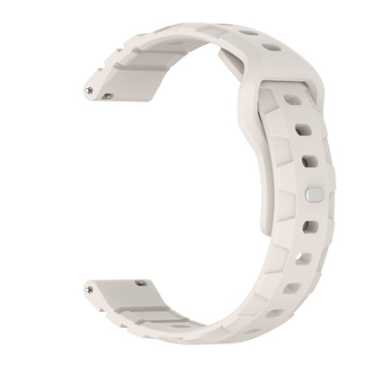 18mm Armor Silicone Watch Band(Starlight) - 18mm Bands by PMC Jewellery | Online Shopping South Africa | PMC Jewellery | Buy Now Pay Later Mobicred