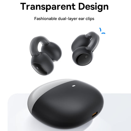 Baseus AirGo 1 Ring Open-Ear TWS Earbuds(Stellar Black) - Bluetooth Earphone by Baseus | Online Shopping South Africa | PMC Jewellery | Buy Now Pay Later Mobicred