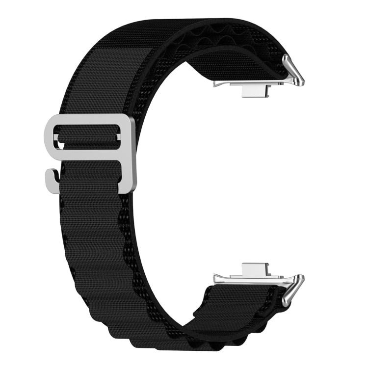 For Xiaomi Mi Band 8 Pro / Redmi Watch 4 Loop Nylon Watch Band(Black) - Watch Bands by PMC Jewellery | Online Shopping South Africa | PMC Jewellery