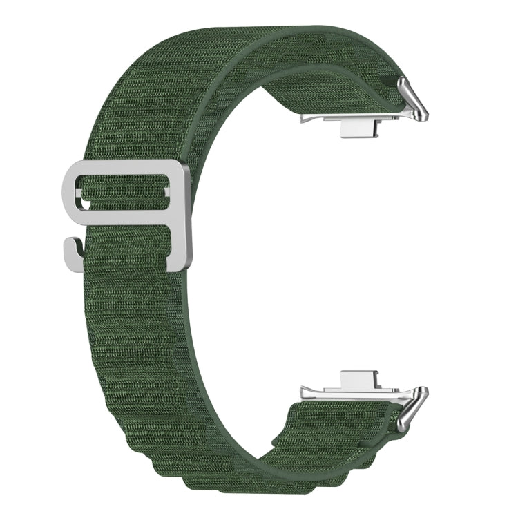 For Xiaomi Smart Band 9 Pro / 8 Pro Loop Nylon Watch Band(Green) - Watch Bands by PMC TechLife | Online Shopping South Africa | PMC TechLife | Buy Now Pay Later Mobicred