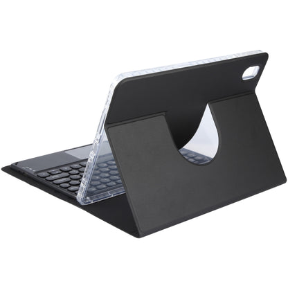 For Xiaomi Pad 6 Round Button Bluetooth Keyboard Rotatable Holder Leather Case with Touchpad(Black) - Others Keyboard by PMC Jewellery | Online Shopping South Africa | PMC Jewellery