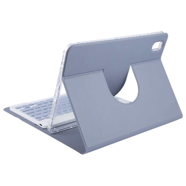 For Xiaomi Pad 6 Square Button Bluetooth Keyboard Rotatable Holder Leather Case(Lavender Purple) - Others Keyboard by PMC TechLife | Online Shopping South Africa | PMC TechLife