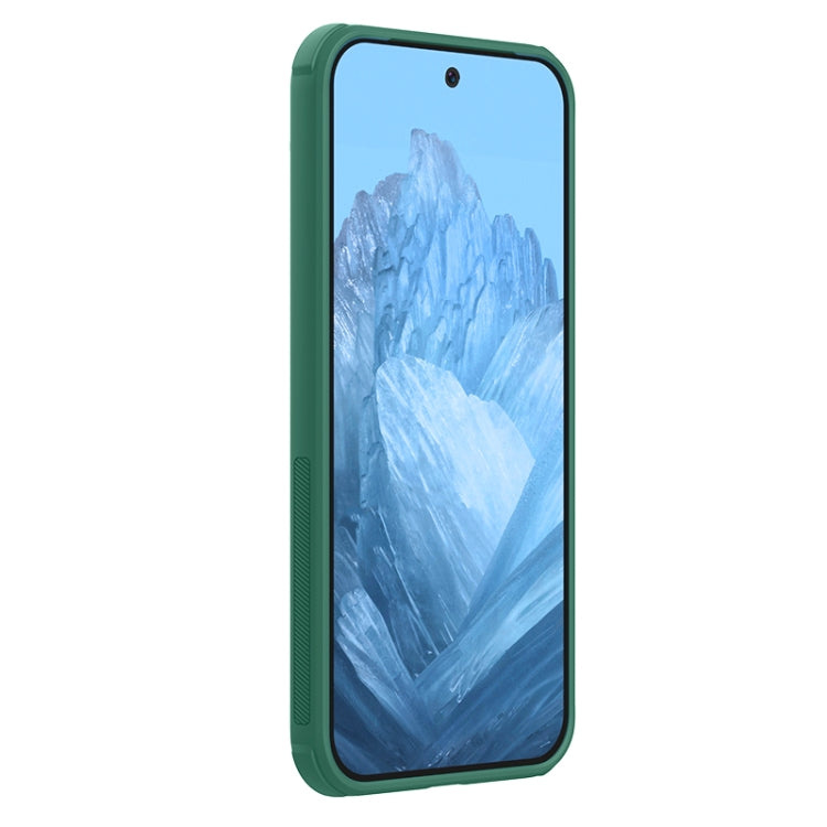 For Google Pixel 9 NILLKIN Frosted Shield Pro PC + TPU Phone Case(Green) - Google Cases by NILLKIN | Online Shopping South Africa | PMC Jewellery | Buy Now Pay Later Mobicred