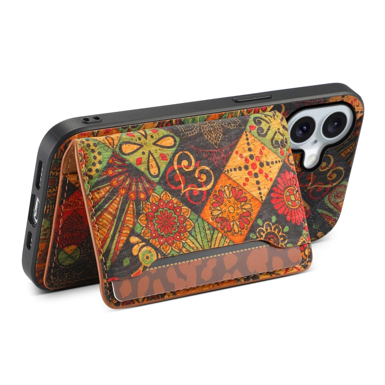 For iPhone 16 Card Slot Holder Phone Case(Autumn Yellow) - free shipping - PMC TechLife - Order now!