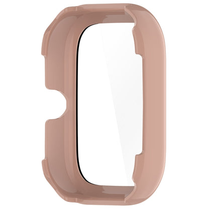 For Honor Choice Haylou Watch PC + Tempered Film Integrated Protective Watch Case(Pink) - Watch Cases by PMC Jewellery | Online Shopping South Africa | PMC Jewellery