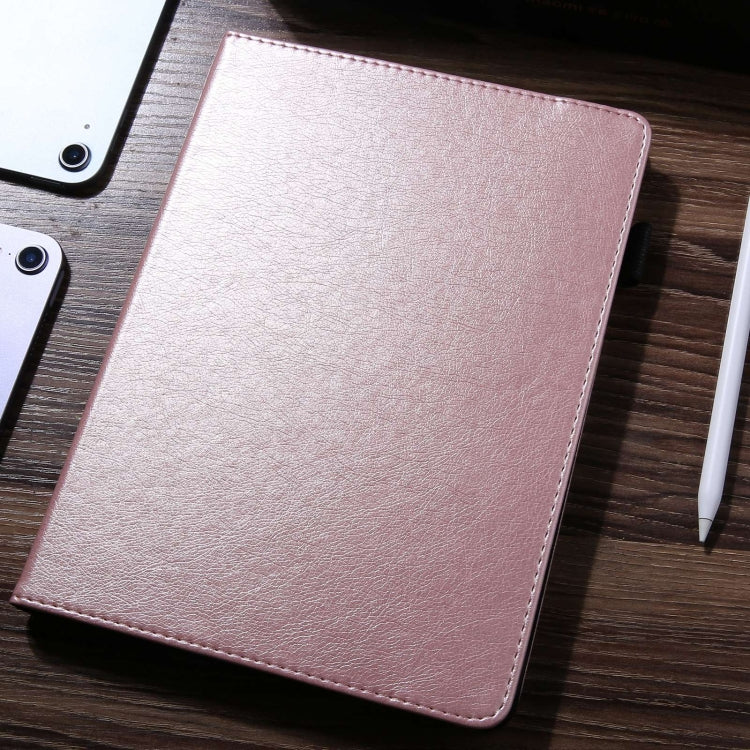 10 inch Extraordinary Series Leather Tablet Case(Rose Gold) - 10 - 11 inch by PMC TechLife | Online Shopping South Africa | PMC TechLife | Buy Now Pay Later Mobicred