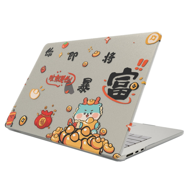 For MacBook Pro 13.3 A2338/A2251/A2289/A2159 UV Printed Pattern Laptop Frosted Protective Case(DDC-1689) - MacBook Pro Cases by PMC Jewellery | Online Shopping South Africa | PMC Jewellery | Buy Now Pay Later Mobicred