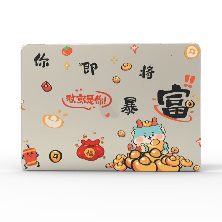 For MacBook Pro 15.4 Retina A1398 UV Printed Pattern Laptop Frosted Protective Case(DDC-1689) - MacBook Cases by PMC Jewellery | Online Shopping South Africa | PMC Jewellery | Buy Now Pay Later Mobicred