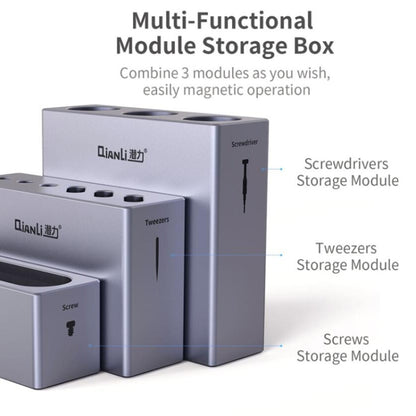 QianLi iCube Aluminum Alloy Multi-Functional Modular Storage Box - Tool Boxes & Bags by QIANLI | Online Shopping South Africa | PMC Jewellery