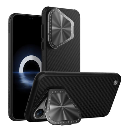 For Huawei Pura 70 Pro/70 Pro+ NILLKIN Aramid Fiber Phone Case(Black) - Huawei Cases by NILLKIN | Online Shopping South Africa | PMC Jewellery | Buy Now Pay Later Mobicred