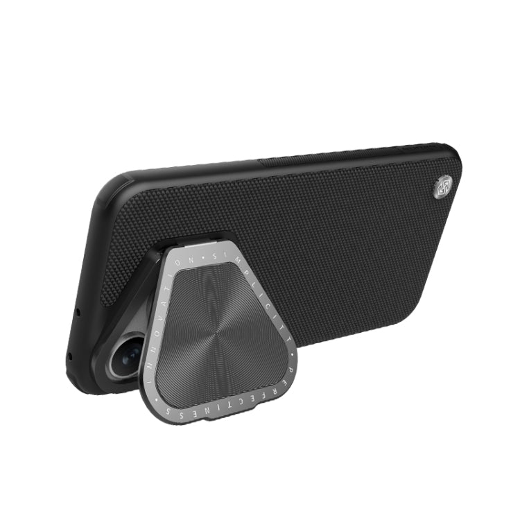 For Huawei Pura 70 Pro/70 Pro+ NILLKIN Textured Prop Lens Protection Holder Nylon Phone Case(Black) - Huawei Cases by NILLKIN | Online Shopping South Africa | PMC Jewellery | Buy Now Pay Later Mobicred