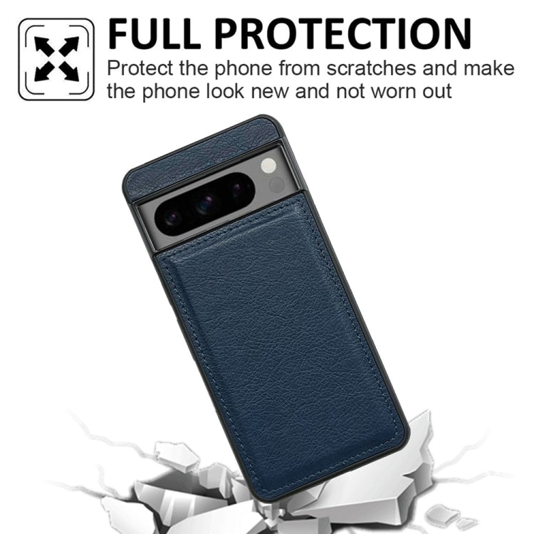 For Google Pixel 9 Pro XL Cowhide Texture Back Cover Phone Case(Royal Blue) - Google Cases by PMC Jewellery | Online Shopping South Africa | PMC Jewellery | Buy Now Pay Later Mobicred