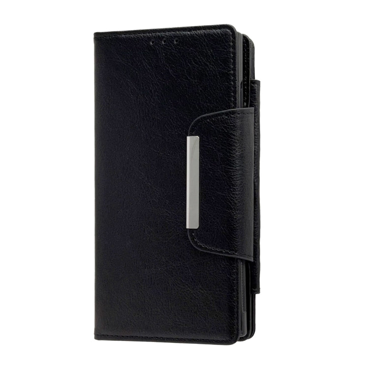 For Google Pixel 7 Pro Multifunctional 7-Card Wallet Leather Phone Case(Black) - Google Cases by PMC TechLife | Online Shopping South Africa | PMC TechLife | Buy Now Pay Later Mobicred