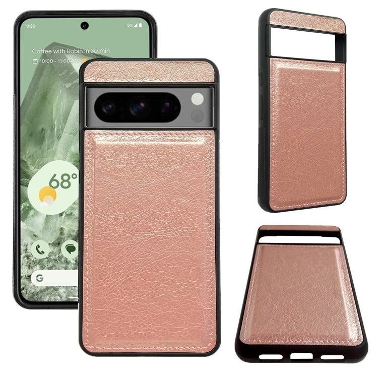For Google Pixel 6 Multifunctional 7-Card Wallet Leather Phone Case(Rose Gold) - Google Cases by PMC TechLife | Online Shopping South Africa | PMC TechLife | Buy Now Pay Later Mobicred