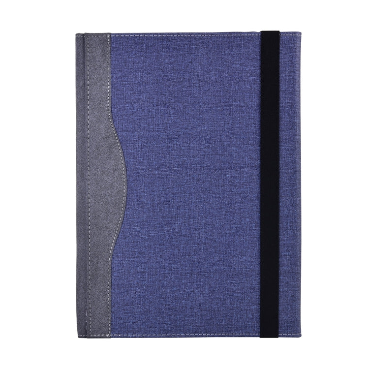 For Lenovo ThinkPad X1 Carbon Gen 9 Cloth Texture Laptop Leather Protective Case(Deep Blue) - Other by PMC Jewellery | Online Shopping South Africa | PMC Jewellery | Buy Now Pay Later Mobicred