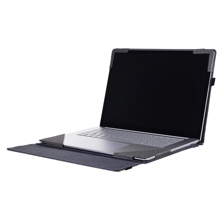 For Lenovo ThinkPad X1 Carbon Gen 7 Cloth Texture Laptop Leather Protective Case(Space Ash) - Other by PMC Jewellery | Online Shopping South Africa | PMC Jewellery | Buy Now Pay Later Mobicred