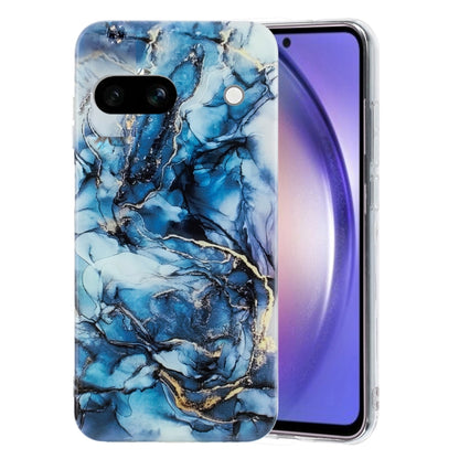 For Google Pixel 8A IMD Marble Pattern TPU Phone Case(Grey) - Google Cases by PMC Jewellery | Online Shopping South Africa | PMC Jewellery | Buy Now Pay Later Mobicred