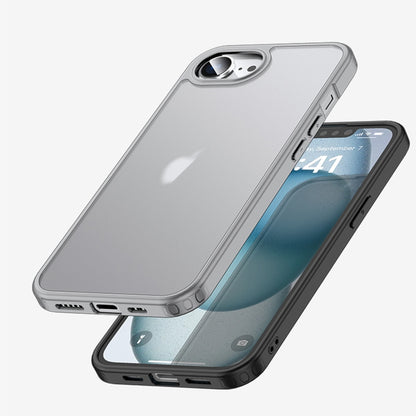 For iPhone SE 2024 Armor Clear TPU Hard PC Phone Case(Clear) - More iPhone Cases by PMC Jewellery | Online Shopping South Africa | PMC Jewellery | Buy Now Pay Later Mobicred