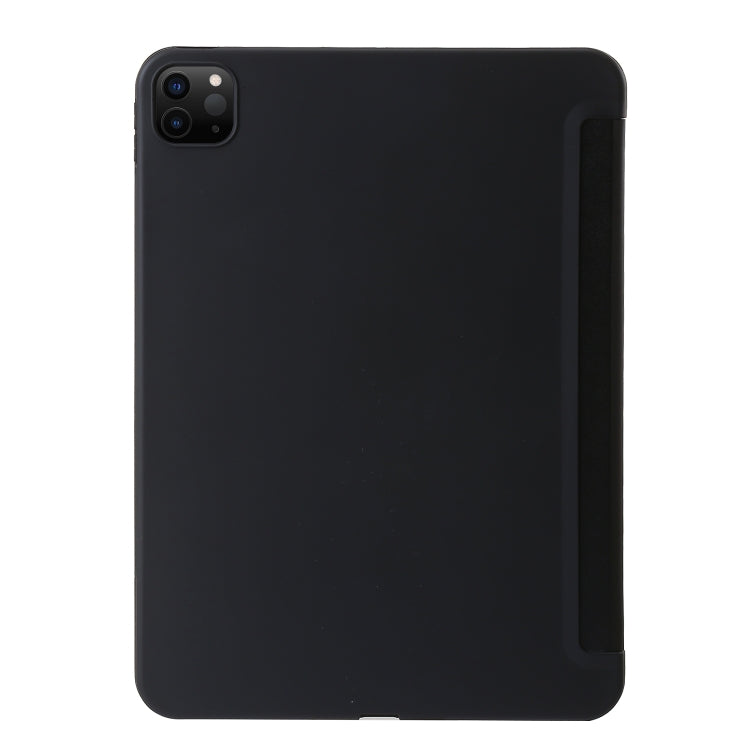 For iPad Pro 11 2024 TPU Deformation Flip Leather Tablet Case with Holder(Black) - iPad Pro 11 2024 Cases by PMC Jewellery | Online Shopping South Africa | PMC Jewellery | Buy Now Pay Later Mobicred