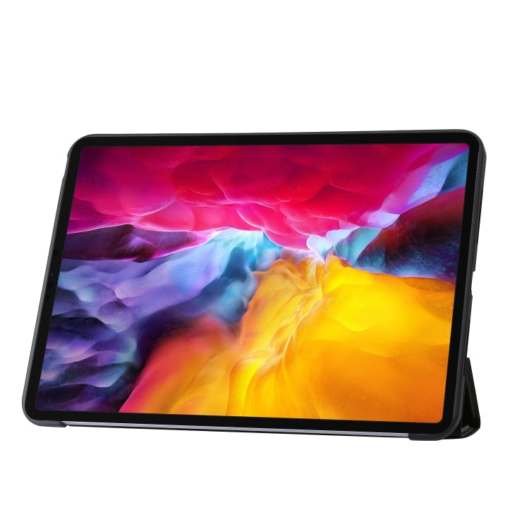 For iPad Pro 11 2024 TPU Deformation Flip Leather Tablet Case with Holder(Black) - iPad Pro 11 2024 Cases by PMC TechLife | Online Shopping South Africa | PMC TechLife | Buy Now Pay Later Mobicred