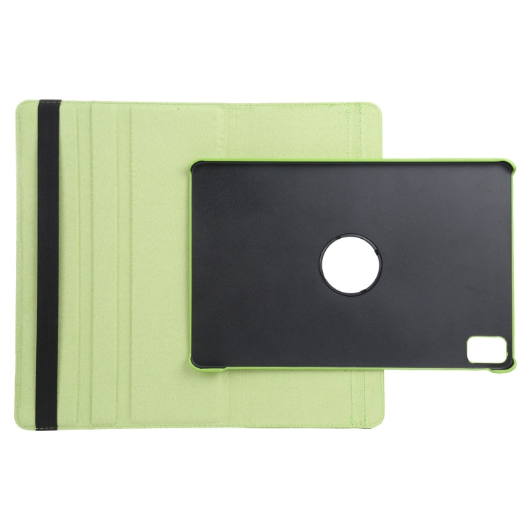 For iPad Pro 13 2024 360 Degree Rotation Litchi Texture Leather Tablet Case with Holder(Green) - iPad Pro 13 2024 Cases by PMC Jewellery | Online Shopping South Africa | PMC Jewellery | Buy Now Pay Later Mobicred