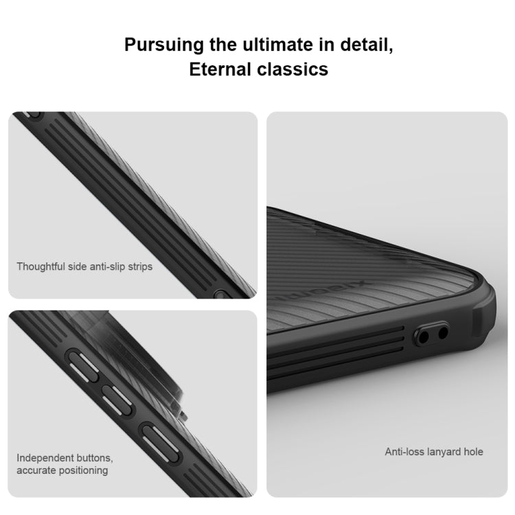 For Xiaomi 14 Ultra NILLKIN CamShield Prop Clear Version PC Phone Case(Black) - 14 Ultra Cases by NILLKIN | Online Shopping South Africa | PMC Jewellery | Buy Now Pay Later Mobicred