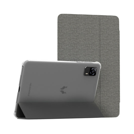 For Fpad5 HEADWOLF Silicone Inner Cover Tablet PC Leather Case(Grey) - Others by HEADWOLF | Online Shopping South Africa | PMC Jewellery | Buy Now Pay Later Mobicred