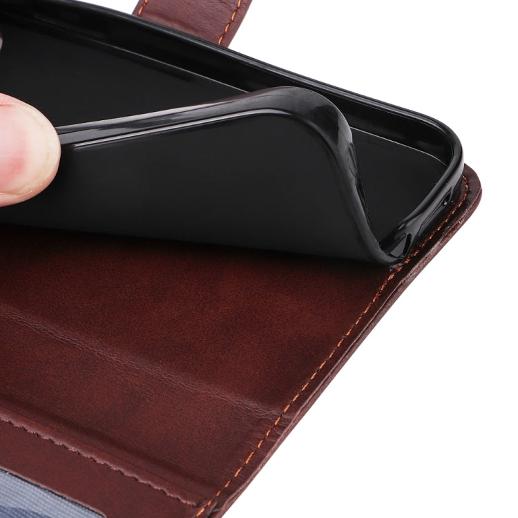 For iPhone 16 Plus Classic Calf Texture Flip Leather Phone Case(Brown) - iPhone 16 Plus Cases by PMC TechLife | Online Shopping South Africa | PMC TechLife | Buy Now Pay Later Mobicred