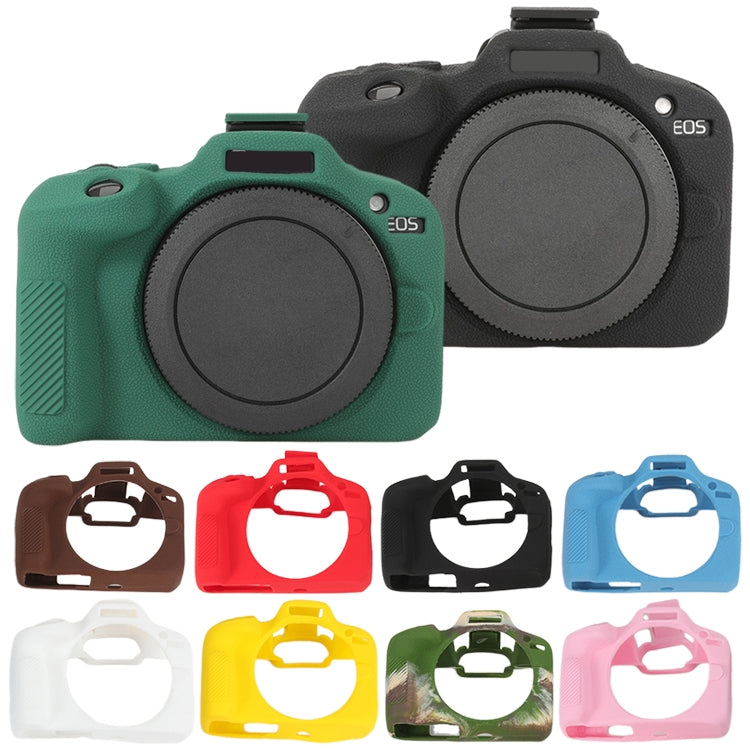For Canon EOS R100 Litchi Texture Soft Silicone Protective Case(Pink) - free shipping - PMC TechLife - Order now!