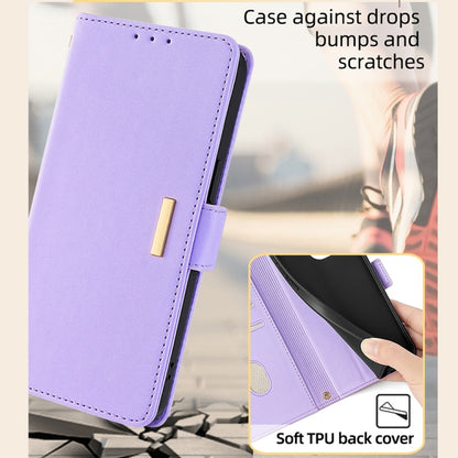 For Xiaomi Redmi K70 5G / K70 Pro 5G Crossbody Chain Leather Phone Case(Purple) - K70 Pro Cases by PMC Jewellery | Online Shopping South Africa | PMC Jewellery | Buy Now Pay Later Mobicred