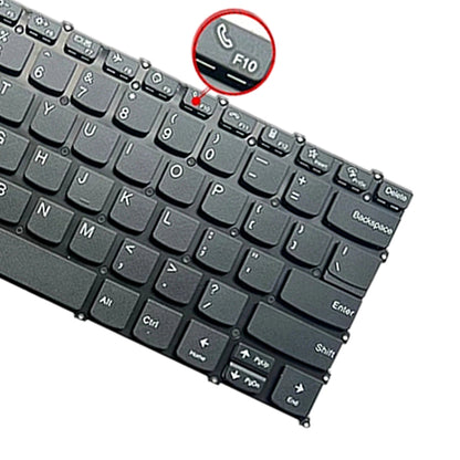 For Lenovo IdeaPad 5 / Yoga Slim 7 Pro US Version Laptop Backlight Keyboard, F10 Key with Phone Icon(Black) - Lenovo Spare Parts by PMC Jewellery | Online Shopping South Africa | PMC Jewellery | Buy Now Pay Later Mobicred