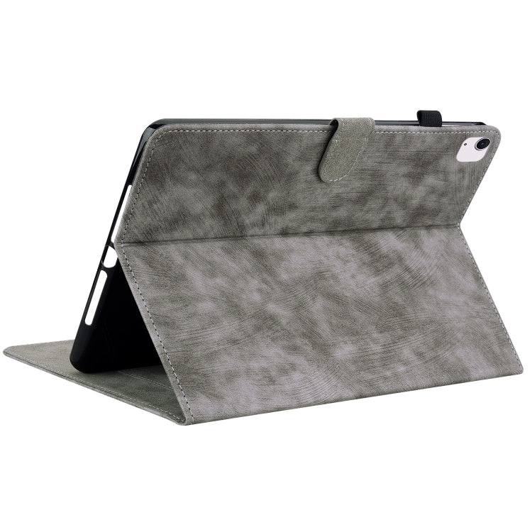 For iPad Air 13 2024 Embossed Tiger Pattern Leather Tablet Case(Grey) - iPad Air 13 2024 Cases by PMC Jewellery | Online Shopping South Africa | PMC Jewellery | Buy Now Pay Later Mobicred