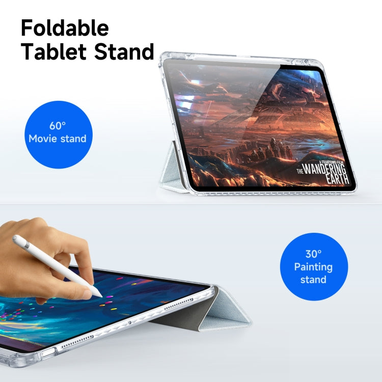 For iPad Pro 13 2024 DUX DUCIS Unid Series PU+TPU Smart Tablet Case(Blue) - iPad Pro 13 2024 Cases by DUX DUCIS | Online Shopping South Africa | PMC Jewellery | Buy Now Pay Later Mobicred