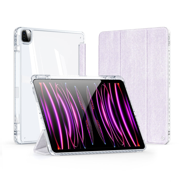 For iPad Air 11 2024/Air 5/Air 4 DUX DUCIS Unid Series PU+TPU Smart Tablet Case(Purple) - iPad Air 11 2024 Cases by DUX DUCIS | Online Shopping South Africa | PMC Jewellery | Buy Now Pay Later Mobicred