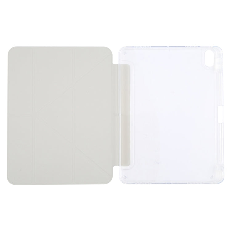 For iPad Pro 11 2022 GEBEI Deformation Leather Tablet Case(Grey) - free shipping - PMc TechLife - Order now!