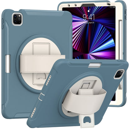 For iPad Air 11 2024 / Air 11 2025 Spider Wheel Silicone Hybrid PC Tablet Case(Cornflower Blue) - iPad Air 11 2025 / 2024 Cases by PMC Jewellery | Online Shopping South Africa | PMC Jewellery | Buy Now Pay Later Mobicred