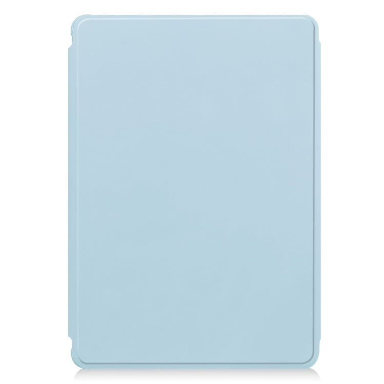 For iPad Pro 13 2024 Transparent Rotation Smart Leather Tablet Case with Keyboard(Sky Blue) - iPad Pro 13 2024 Cases by PMC Jewellery | Online Shopping South Africa | PMC Jewellery | Buy Now Pay Later Mobicred