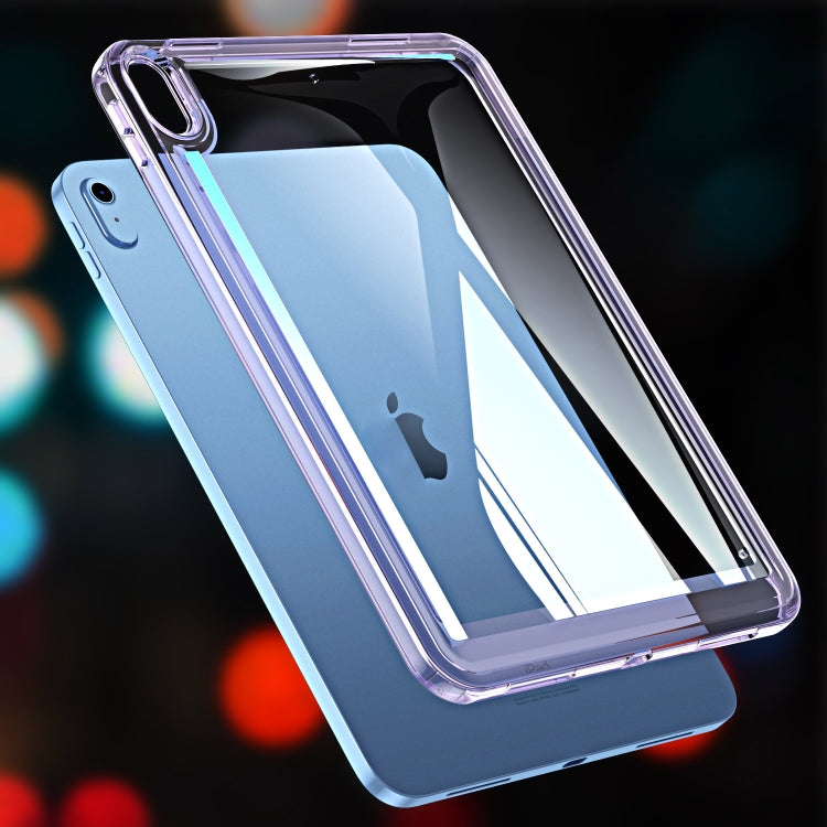 For iPad Air 11 2025 / 2024 Transparent Acrylic Tablet Case(Light Purple) - iPad Air 11 2025 / 2024 Cases by PMC TechLife | Online Shopping South Africa | PMC TechLife | Buy Now Pay Later Mobicred