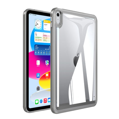 For iPad Air 11 2025 / 2024 Transparent Acrylic Tablet Case(Black) - iPad Air 11 2025 / 2024 Cases by PMC Jewellery | Online Shopping South Africa | PMC Jewellery | Buy Now Pay Later Mobicred