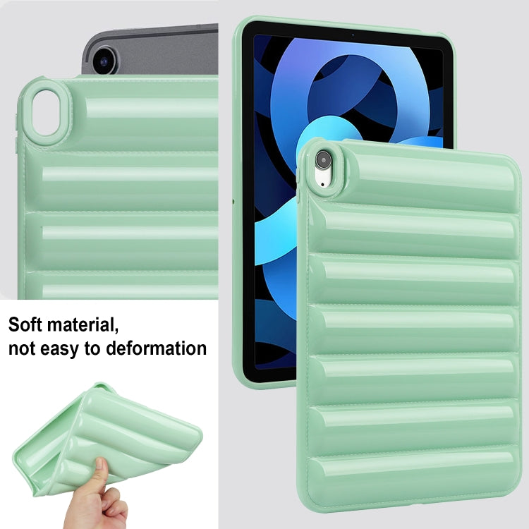 For iPad Air 11 2024 Eiderdown Cushion Shockproof Tablet Case(Green) - iPad Air 11 2024 Cases by PMC Jewellery | Online Shopping South Africa | PMC Jewellery | Buy Now Pay Later Mobicred